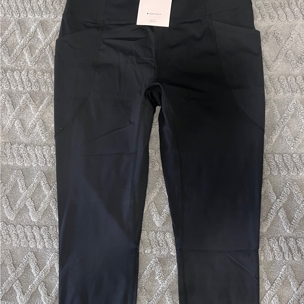 Black High-Waisted Leggings